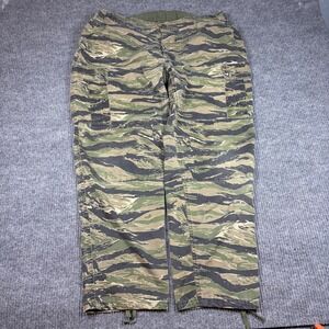 US Military Tiger Stripe Camo Cargo Pants XL Long NATO 8390/3909 Made in USA